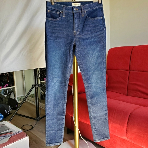 Madewell 9" Mid Rise Skinny Jeans. Size W27 - Picture 1 of 5